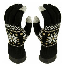 Soft Winter Warm e-touch Smart Phone Glove Cashmere guantes de pantalla táctil